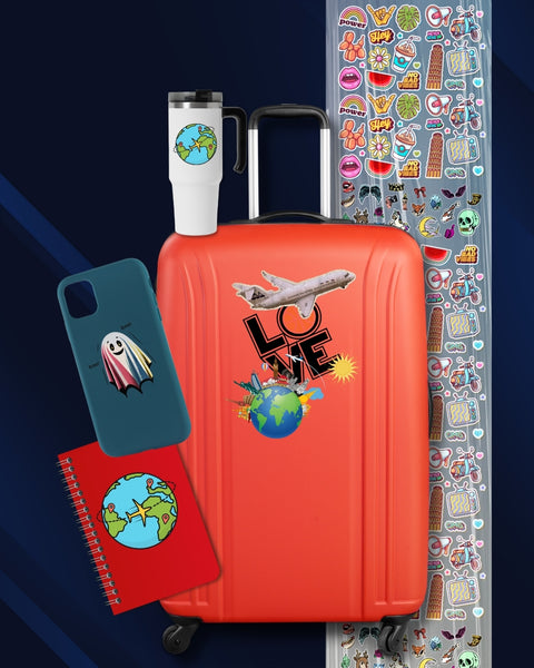 Tekli ve Toplu Kalıcı Sticker Baskı