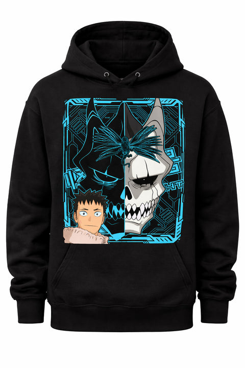 Anime Split Face – Dual Character Hoodie