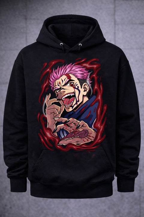 Jujutsu Kaisen – Sukuna Dark Power Hoodie