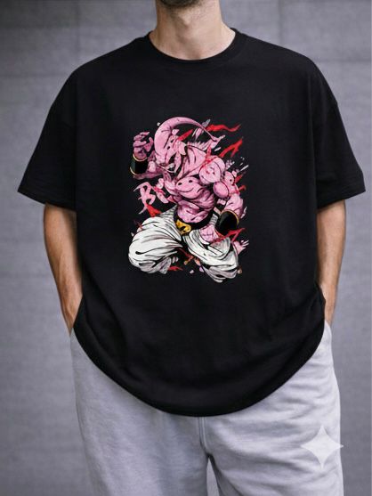 Dragon Ball Z – Majin Buu (Pink Buu) Oversize Tişört