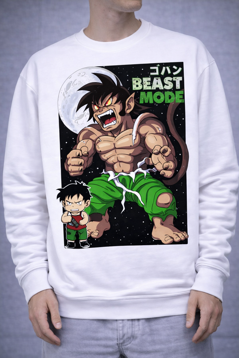 Dragon Ball – Beast Mode Goku Illustration Sweatshirt