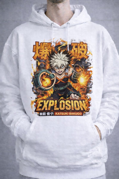 Anime Explosion – Power Burst Scene Hoodie